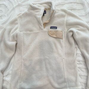 Patagonia Women's Cream Teddy Jacket